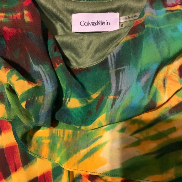 Calvin Klein Ruffle Dress - Picture 3 of 5